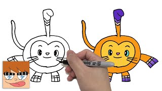 How to draw Abby Hatcher  Teeny Terry [upl. by Iad]