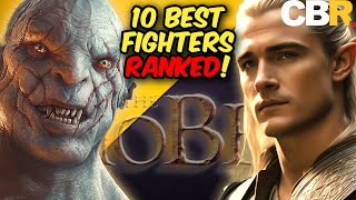 10 Best Fighters In The Hobbit Movies RANKED [upl. by Yarw]