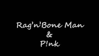 Ragnbone Man amp Pnk  Anywhere Away From Here Lyrics [upl. by Leahcimnoj]