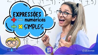 EXPRESSÃO NUMÉRICA SIMPLES [upl. by Amabelle]