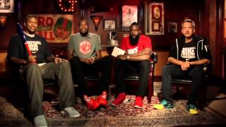 Nike Basketball and Grantland SUMMERISSERIOUS Post Draft Show Team Harden [upl. by Ttenaj]