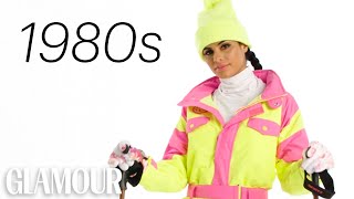 100 Years of Ski Clothes  Glamour [upl. by Audris692]