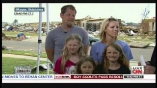 Family shares story of surviving Oklahoma tornado May 23 2013 [upl. by Lichtenfeld]