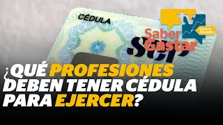 ¿Qué profesiones deben tener una cédula profesional para ejercer  Reporte Indigo [upl. by Crenshaw]