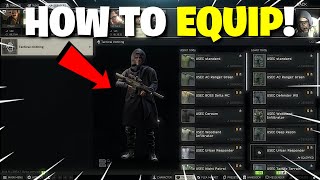 Escape From Tarkov PVE  How To Equip The Cultist Jacket amp Put The Hood Up Or Down [upl. by Adnic544]