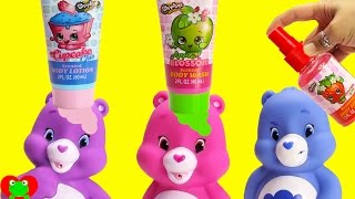 Care Bears Magical Soap Surprises and Shopkins [upl. by Sung]