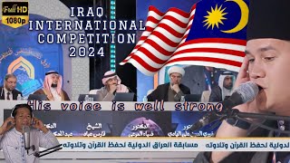 PESERTA DARI MALAYSIA INI POWERNYA BAGUS IRAQ INTERNATIONAL COMPETITION 2024  VIDEO REACTION [upl. by Naeroled]