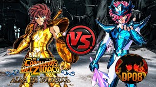 Los Caballeros del Zodiaco Alma De Soldados Dohko de Libra VS Alberich de Megrez Delta [upl. by Marteena]