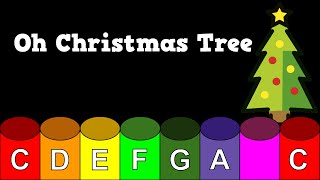 Oh Christmas Tree  Boomwhacker Play Along [upl. by Asiralc]