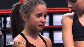 Dance Moms  Mackenzie Feels Sick During Pyramid S03E15 [upl. by Ilyssa]