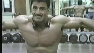 Samir bannout training 1985 world gym [upl. by Elimac210]