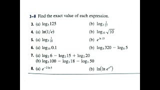 Logarithmic Practice Questions [upl. by Nawram718]