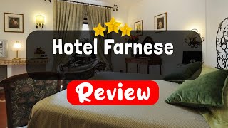 Hotel Farnese Rome Review  Should You Stay At This Hotel [upl. by Pip]