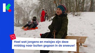 Het sneeuwt Hoe hebben jullie dat beleefd [upl. by Ajad244]