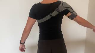 Sparthos Shoulder Brace Honest Review [upl. by Orips]