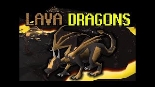 Farming Lava Dragons with the Wilderness Elite Diary Easy Profits [upl. by Badger]