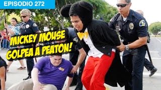 Mickey Mouse ataca a Peaton whatdafaqshow [upl. by Koal]