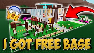 CARA MENDAPATKAN BASE MEWAH GRATIS 😱  ROBLOX Lumber Tycoon 2 Indonesia [upl. by Adliwa235]