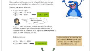 Aplicación de derivadas CONTAMINACIÓN [upl. by Hephzibah]