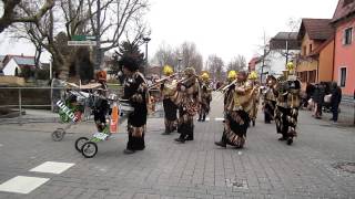 Guggemusik Wogaislä Fudiggl beim FastnachtsUmzug 2013 in Wiesental [upl. by Leonora]