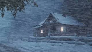 Snowstorm Sounds for Sleeping amp Wind Sound Effect  Howling Wind amp Blowing Snow  White Noise ASMR [upl. by Muriah547]