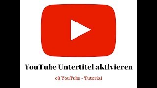 YouTube Untertitel aktivieren erstellen und bearbeiten  YouTube Tutorial 08 [upl. by Anthea868]