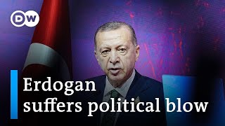 Turkey Erdogan suffers major blow in local elections  DW News [upl. by Alguire]