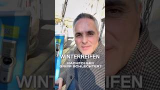 Neuer Winterreifen Gripp schlechter 😱 Winterreifen Elektroauto Tesla [upl. by Aneej992]