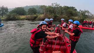 Riverrafting kolad maharashtra trip enjoyment [upl. by Naleek]