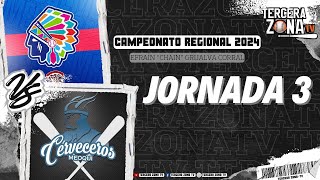 TAPACOLMES DE ROSALES VS CERVECEROS DE MEOQUI  CAMPEONATO REGIONAL 2024 [upl. by Eilrak91]