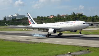 St Maarten Princess Juliana arrivals amp departures touchdown location SXM Planespotting in 4K 2 [upl. by Hannus759]