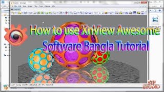 How to use XnView Awesome Software Bangla Tutorial [upl. by Assila477]