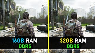 16GB vs 32GB RAM  How Much RAM Is Needed For AAA Gaming in 2024 [upl. by Notyad]