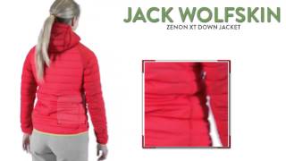 Jack Wolfskin Zenon XT Down Jacket  700 Fill Power For Women [upl. by Melak]