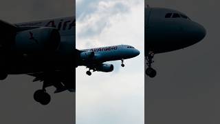 A6 AUC Air Arabia Landing Kathmandu TIA Nepal [upl. by Nellaf]