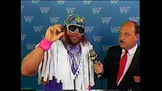 Macho Man Randy Savage Promo on Honky Tonk Man 11141987 MSG [upl. by Paola]