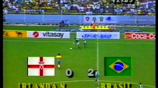 12061986 Brazil v Northern Ireland [upl. by Jefferey]