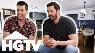 The Property Brothers Create Trendy 125000 Kitchens  Brother Vs Brother [upl. by Pliam49]