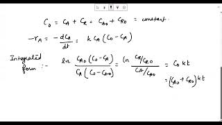 LEC15 Autocatalytic reactions [upl. by Etnemelc]