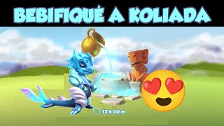 Bebificando Dragón de Koliada ⭐Dragon Mania Legends [upl. by Shriner]