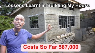 What You are not told about Costruction Cost of Construction in Kenya House update 23 [upl. by Kaehpos895]