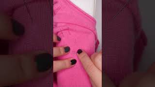 Fixing a hole in a sweater in under 30 Seconds [upl. by Willis]