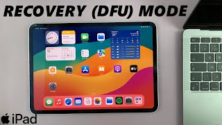 How To Put iPad In Recovery Mode  DFU Mode [upl. by Saire692]