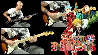 Nanatsu no taizai The Seven Deadly Sins  PERFECT TIME guitar cover [upl. by Notsua87]