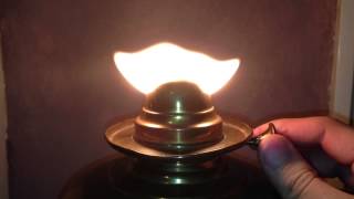 Wanzer London Clockwork Fan Kerosene Oil Lamp [upl. by Liddy337]