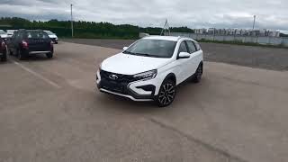 Новая Lada Vesta SW Cross NG Небольшой обзор без тестдрайва автомобиля который доехал до салона [upl. by Astto]