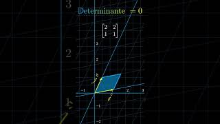 Determinant Visualization maths mathematics education mathsanimation Examdebug [upl. by Agamemnon]