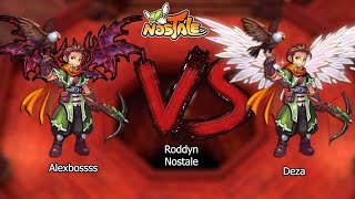 Nostale FR S1  Roddyn  Alexbossss SP146 vs deza SP1246 PvP C90 [upl. by Cire]