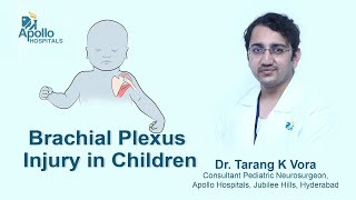 Brachial plexus injury in children  Dr Tarang K Vora  Pediatric Neurosurgeon  Apollo Hospitals [upl. by Anigar]