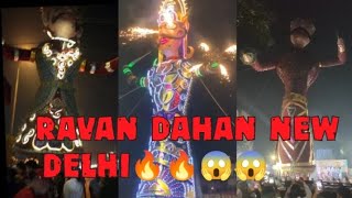 THREE RAVAN DAHAN NEW DELHI 🔥🔥😱😱 GARVIT TAPIYAL [upl. by Suivatna]